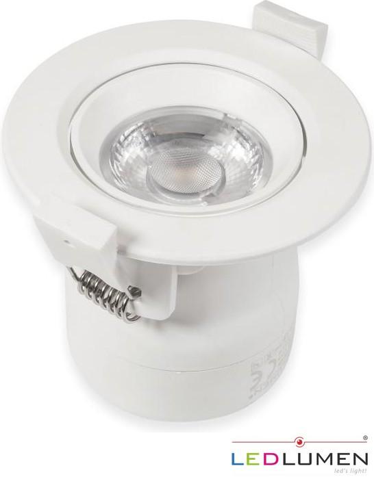 VSTAVANÉ LED SVIETIDLO 9W SMD2835 TEPLÁ BIELA