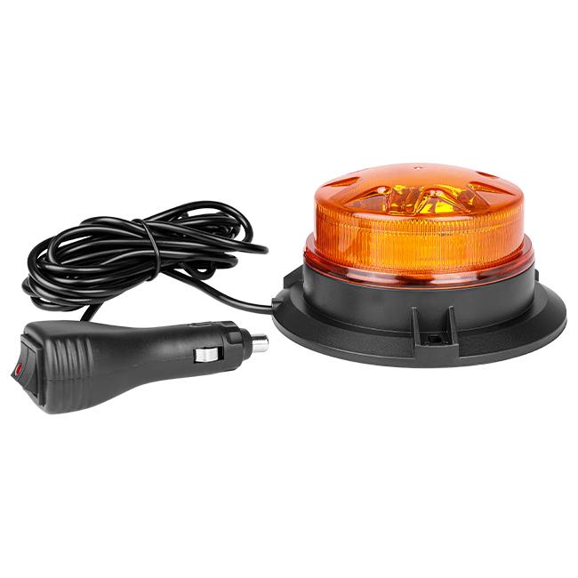 Výstražný LED maják magnetický 12-24V 130 × 65 mm