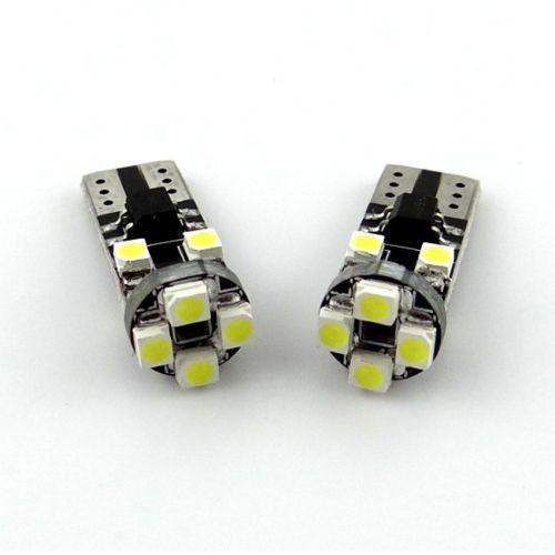 Wedge 7 LED SMD 3528 12V CANBUS biela studená