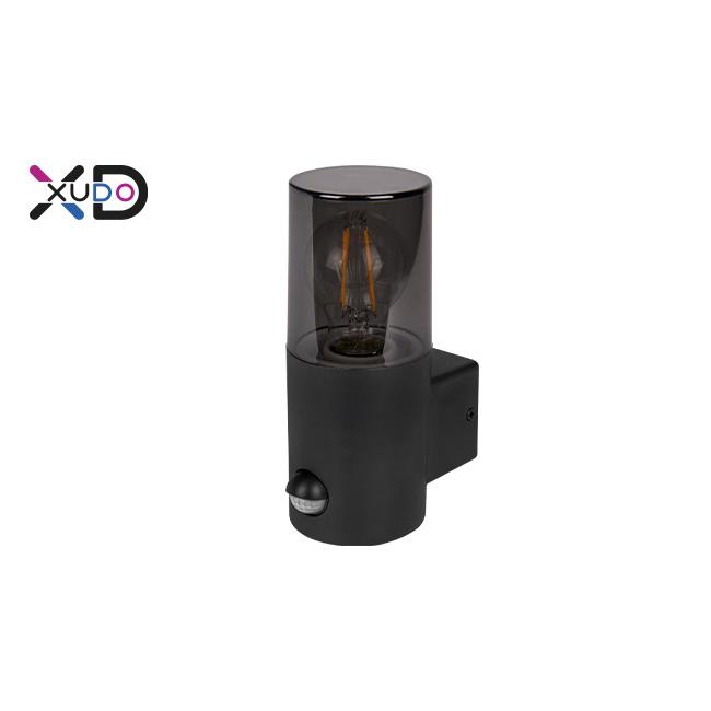 LED PIR nástenné svietidlo okrúhle E27, XD-HW912B