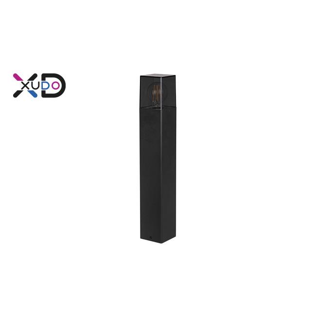 LED záhradné svietidlo E27, stojace, 50 cm štvorcový XD-HW920B