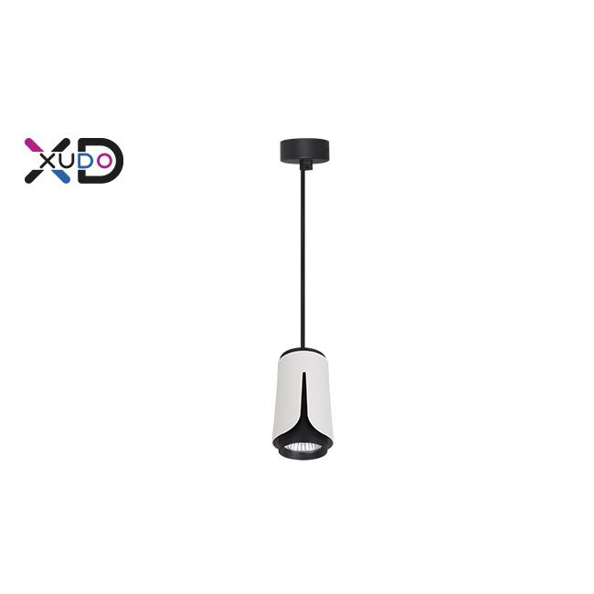 XD-IK253W Závesné svietidlo x1 GU10 biela+čierna