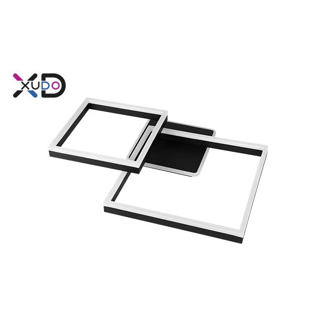 LED luster 55W 65x50cm 4000K čierny XD-LA123