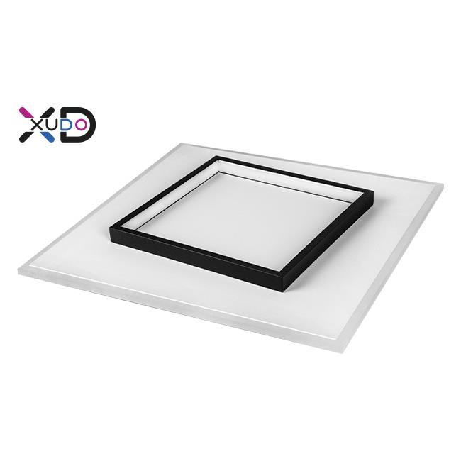 LED luster 32W 40x40cm 4000K čierny XD-LA126