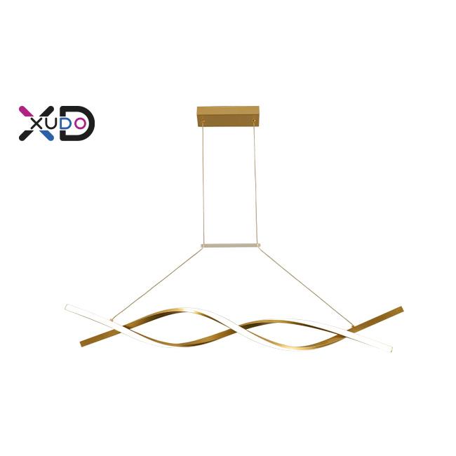 XD-LA127G LED luster 37W 120cm 4000K zlato