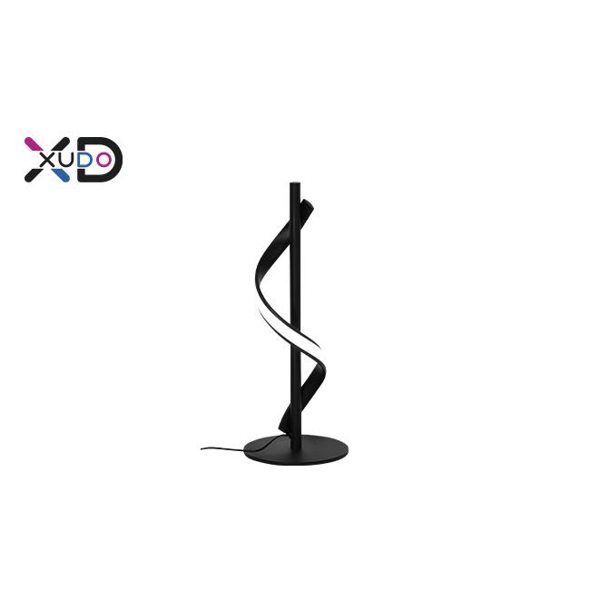 LED stojaca lampa 4000K 10W 43cm čierna XD-LA131