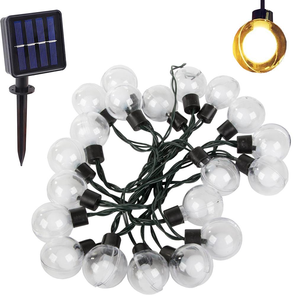 ZÁHRADNÁ GIRLANDA 3 20 LED TEPLÁ