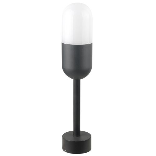 Záhradná lampa 1X E27 44CM  BLACK