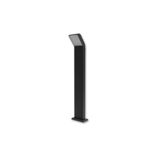 Záhradná lampa Clark 12W LED 80cm stojaca čierna
