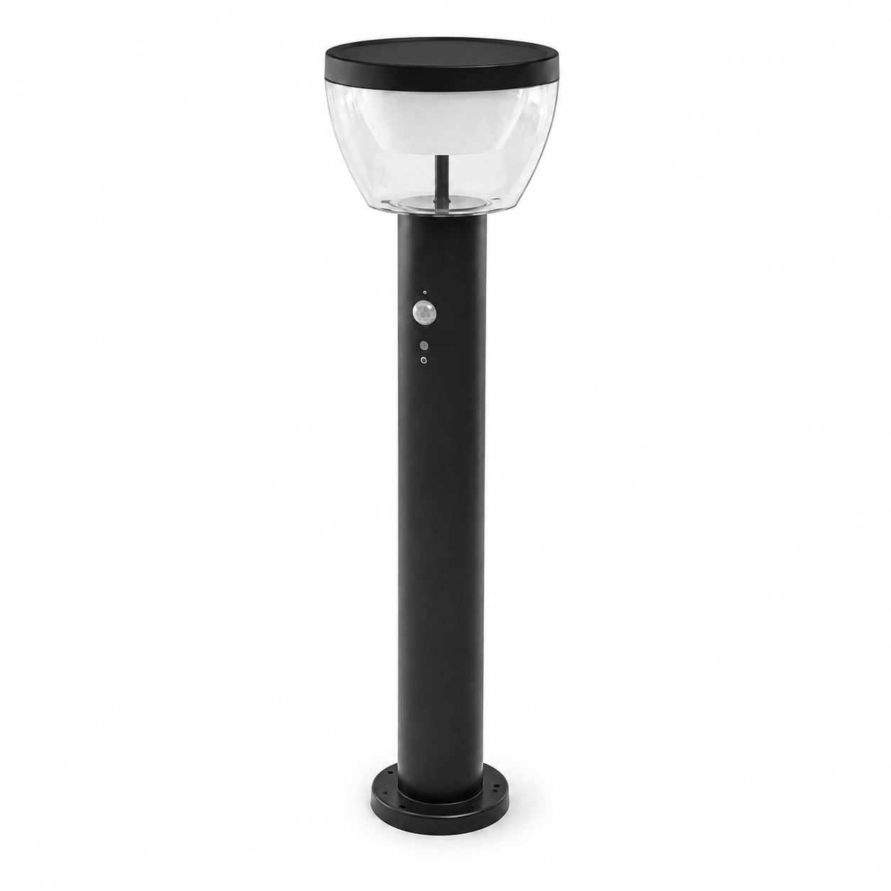 Záhradné LED svietidlo Merida 9 W 610 lm 4500 K 80 cm s PIR, IP44