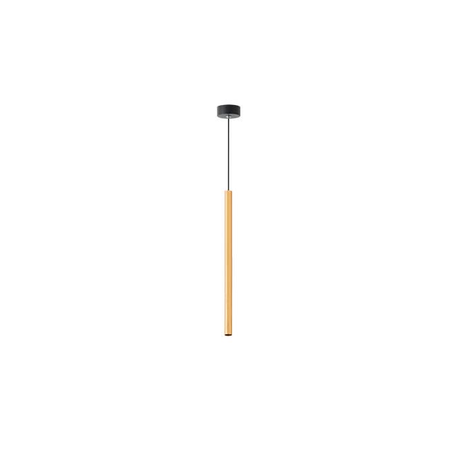 Závesná lampa Piero G9 x1 čierna + zlatá