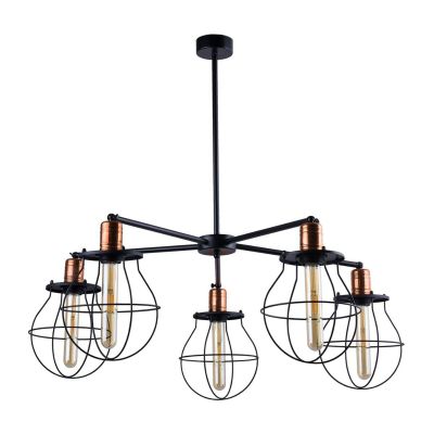 Závesné svietidlo NOWODVORSKI 5XE27 RETRO LOFT 80CM