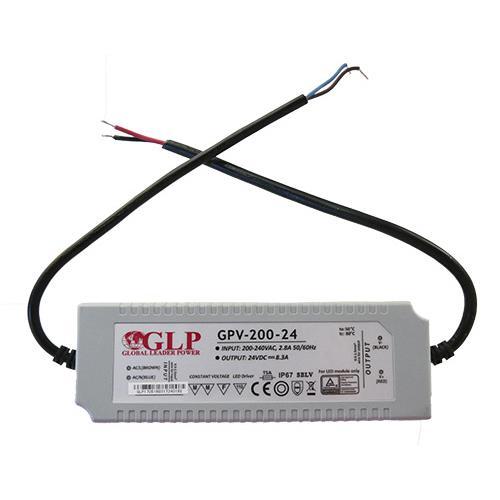 ZDROJ GPL 200W 24V DC IP67 GPV-200-24