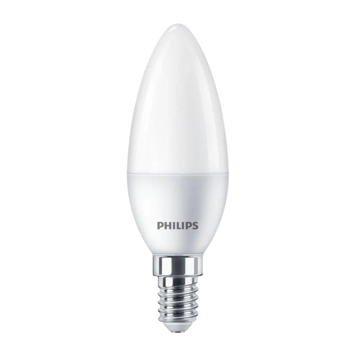 ŽIAROVKA LED E14 CANDLE 5W TEPLÁ BIELA PHILIPS COREPRO 